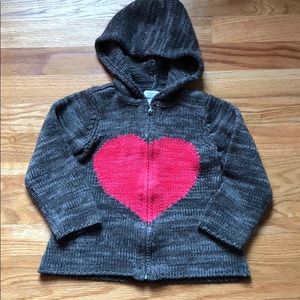 First Impressions zip up hoodie sweater